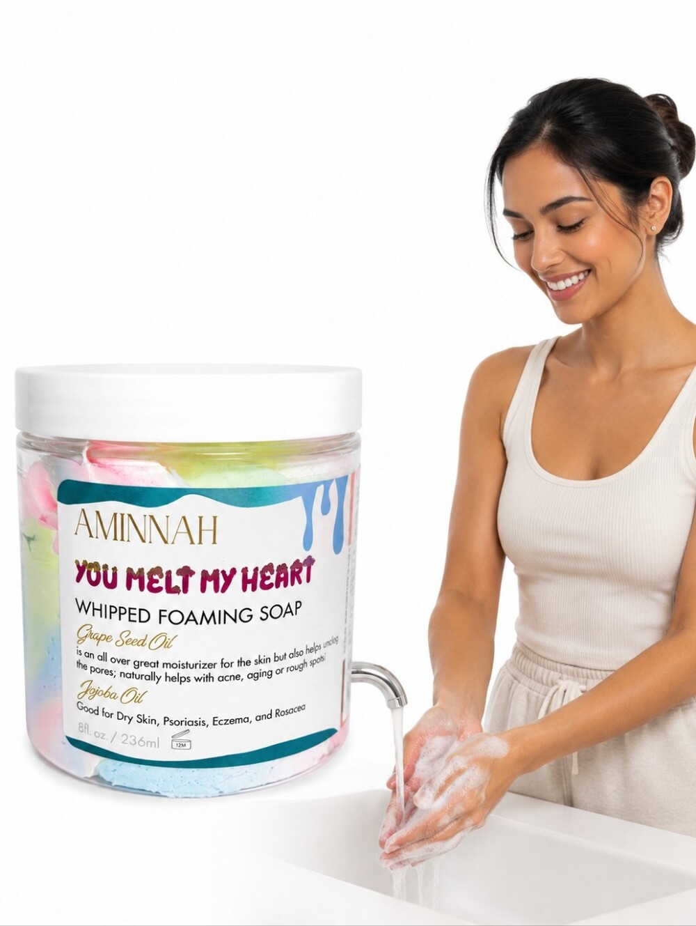 You Melt My Heart Whipped Foaming Soap -